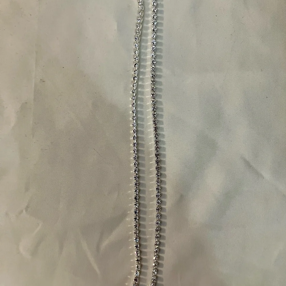 Swarovski Crystal Tennis Bracelets - Silver Tone - Picture 6 of 6